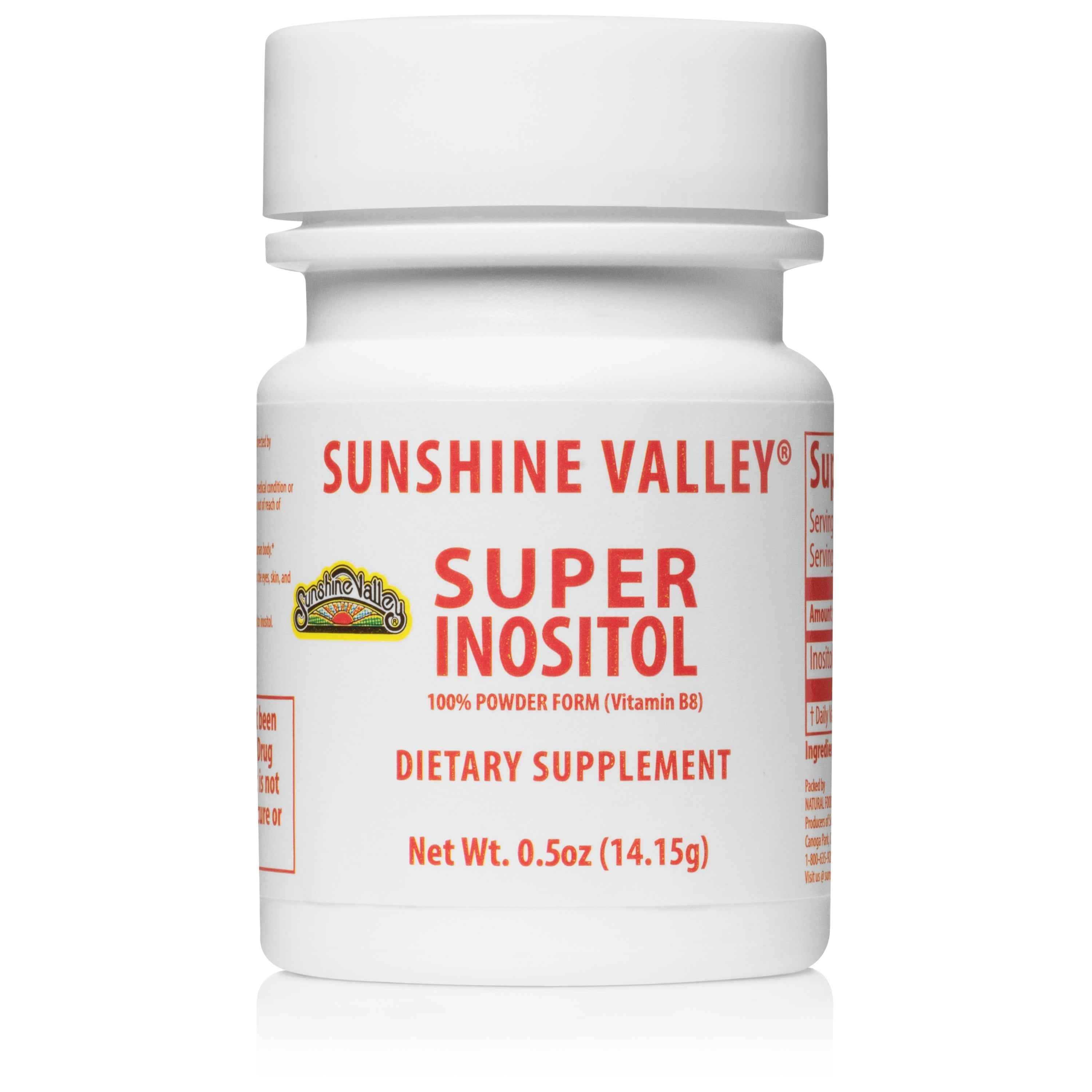 Sunshine Valley® Super Inositol Dietary Supplement Powder One Half Ounce
