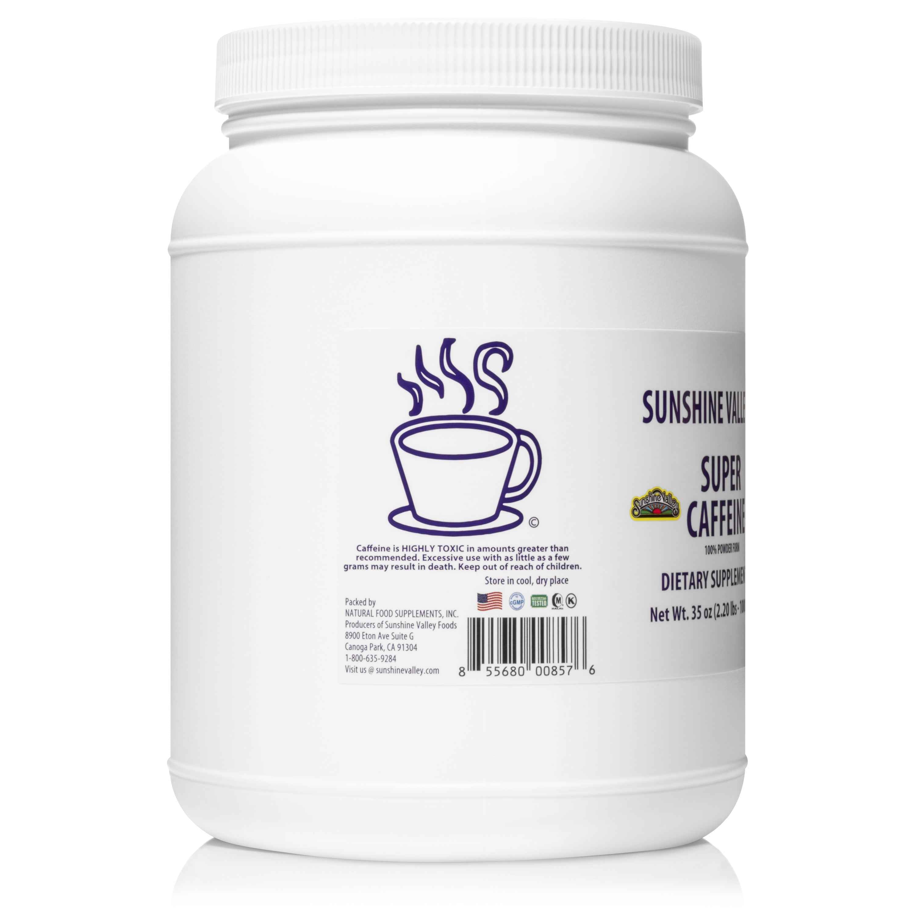 Sunshine Valley® Super Caffeine Dietary Supplement Powder Thirty Five Ounces