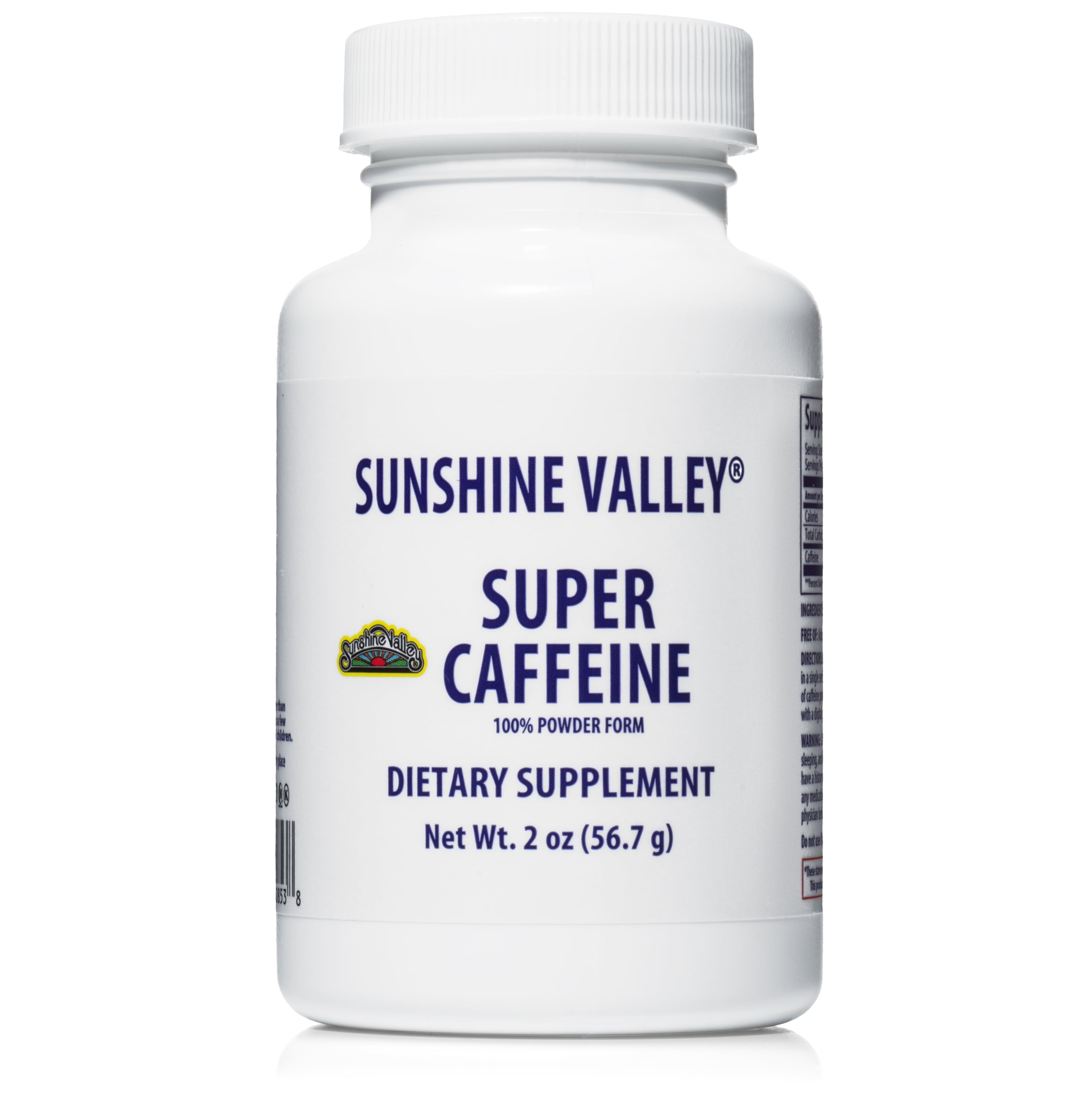 Sunshine Valley® Super Caffeine Dietary Supplement Powder - 4oz - Sunshine Valley®