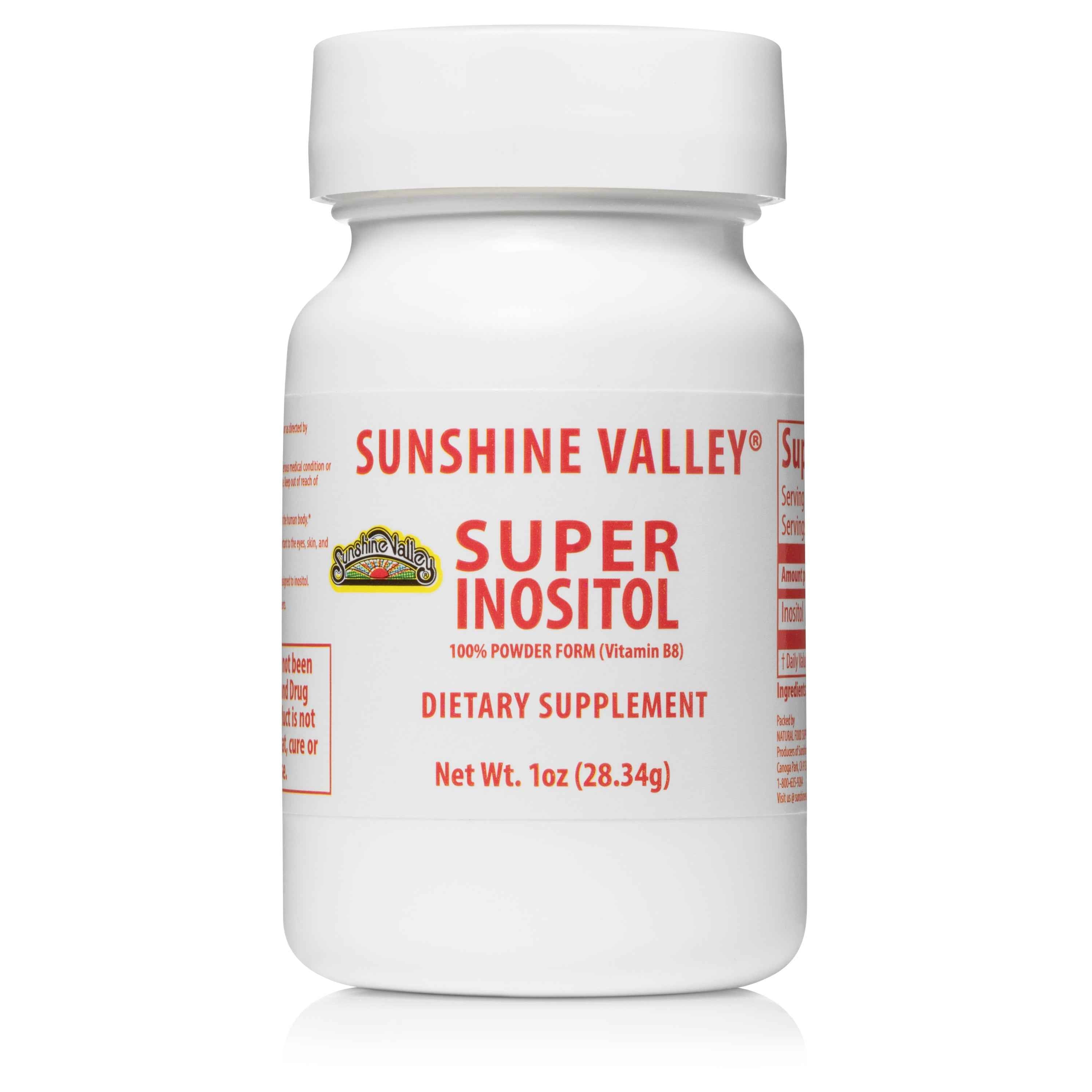 Sunshine Valley® Super Inositol Dietary Supplement Powder One Ounce