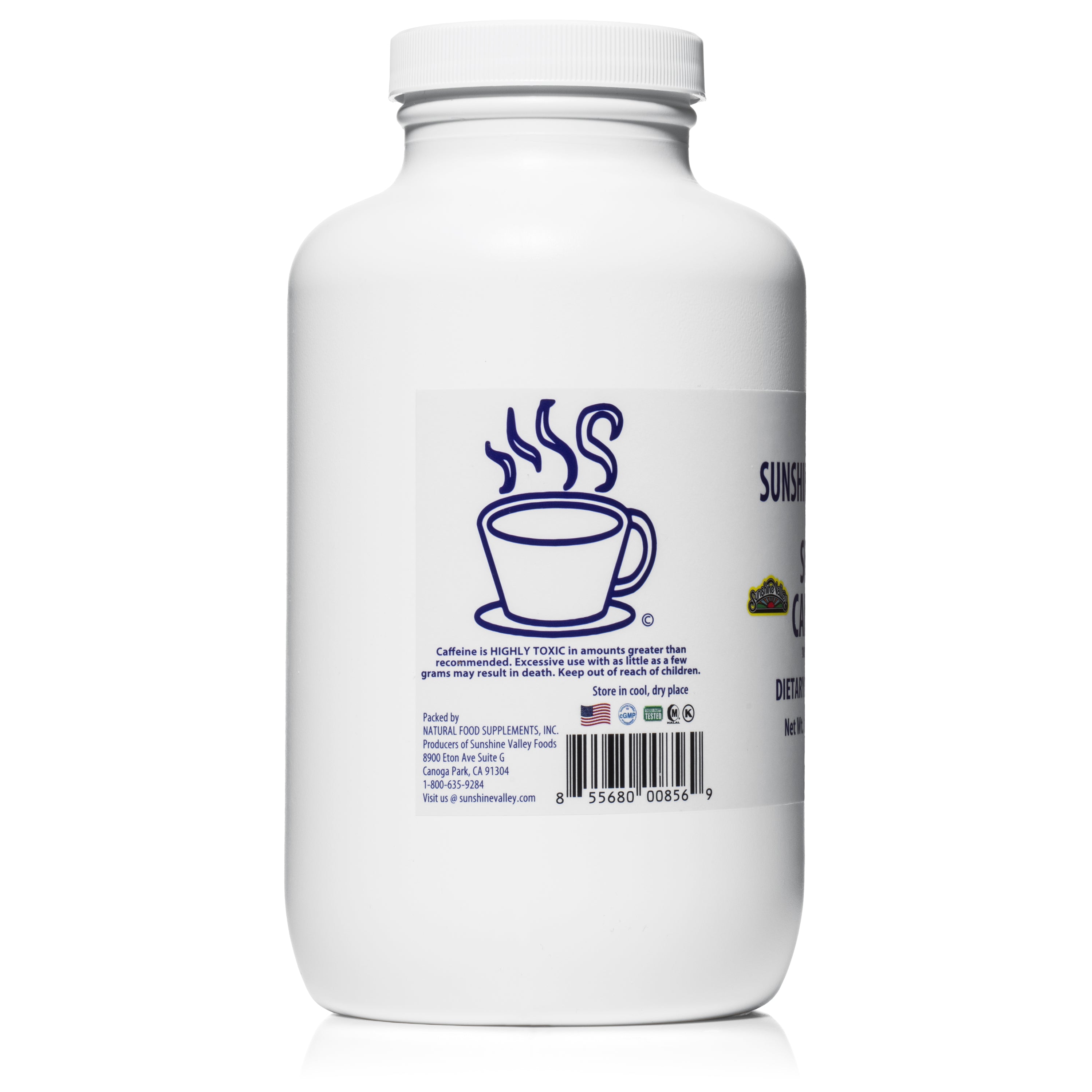 Sunshine Valley® Super Caffeine Dietary Supplement Powder - 16oz - Sunshine Valley®