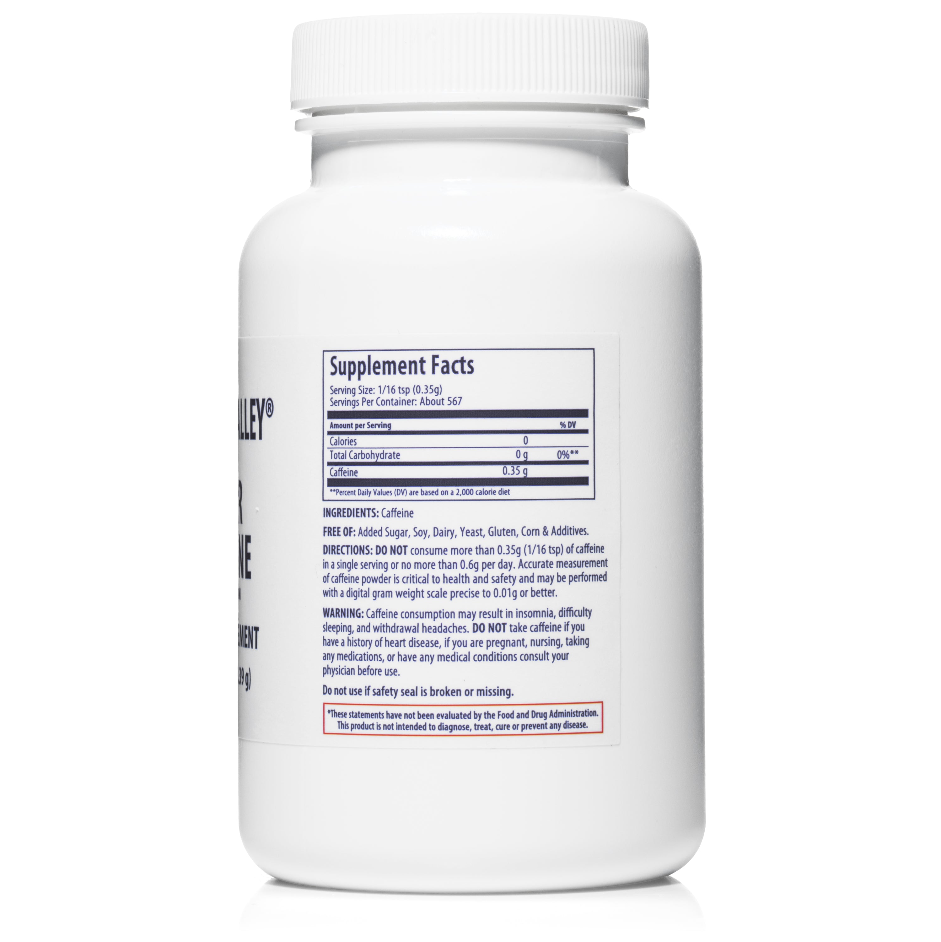 Sunshine Valley® Super Caffeine Dietary Supplement Powder - 4oz - Sunshine Valley®