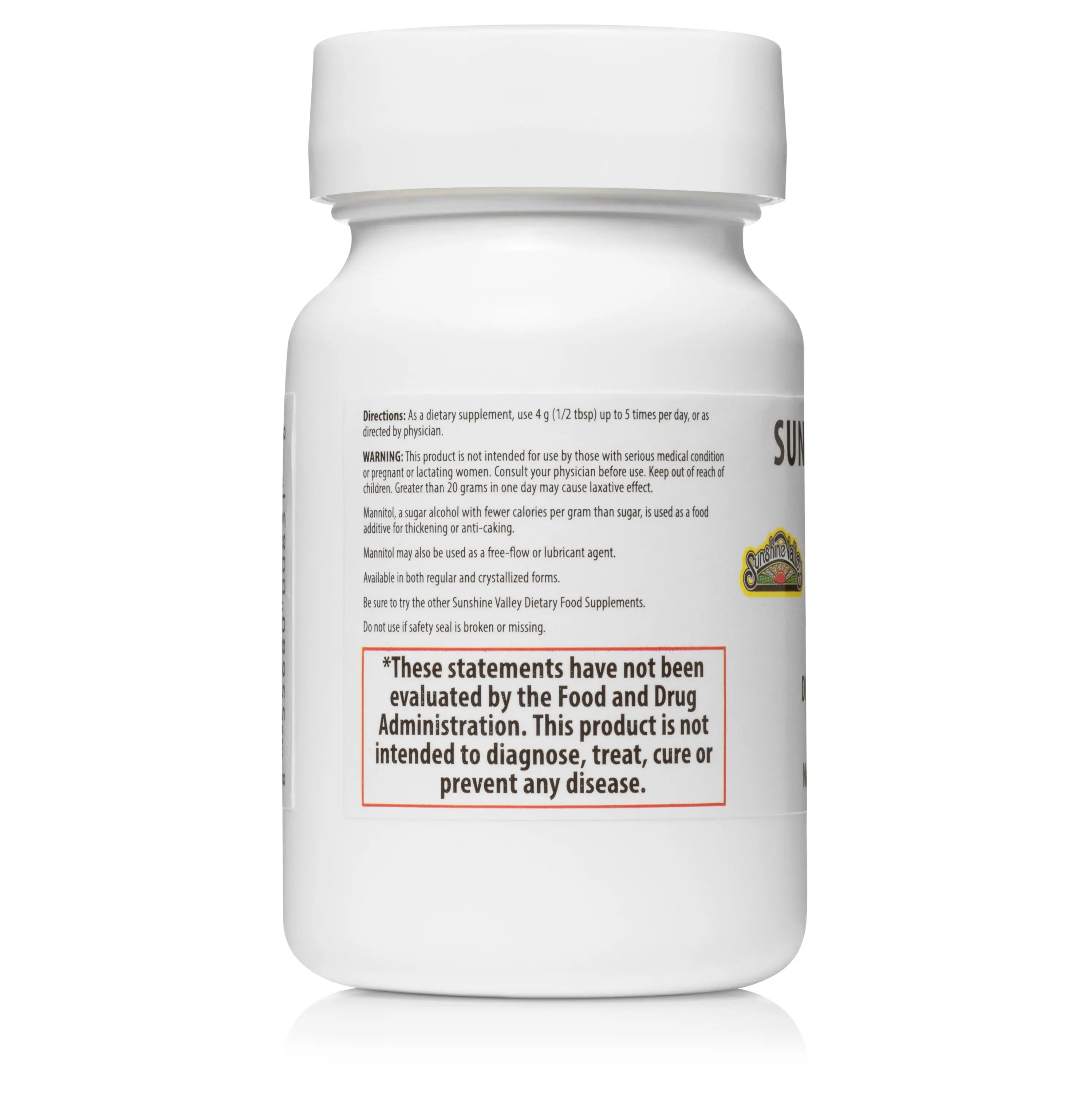Super Mannitol Powder – Dietary Supplement – 1 oz Sunshine Valley