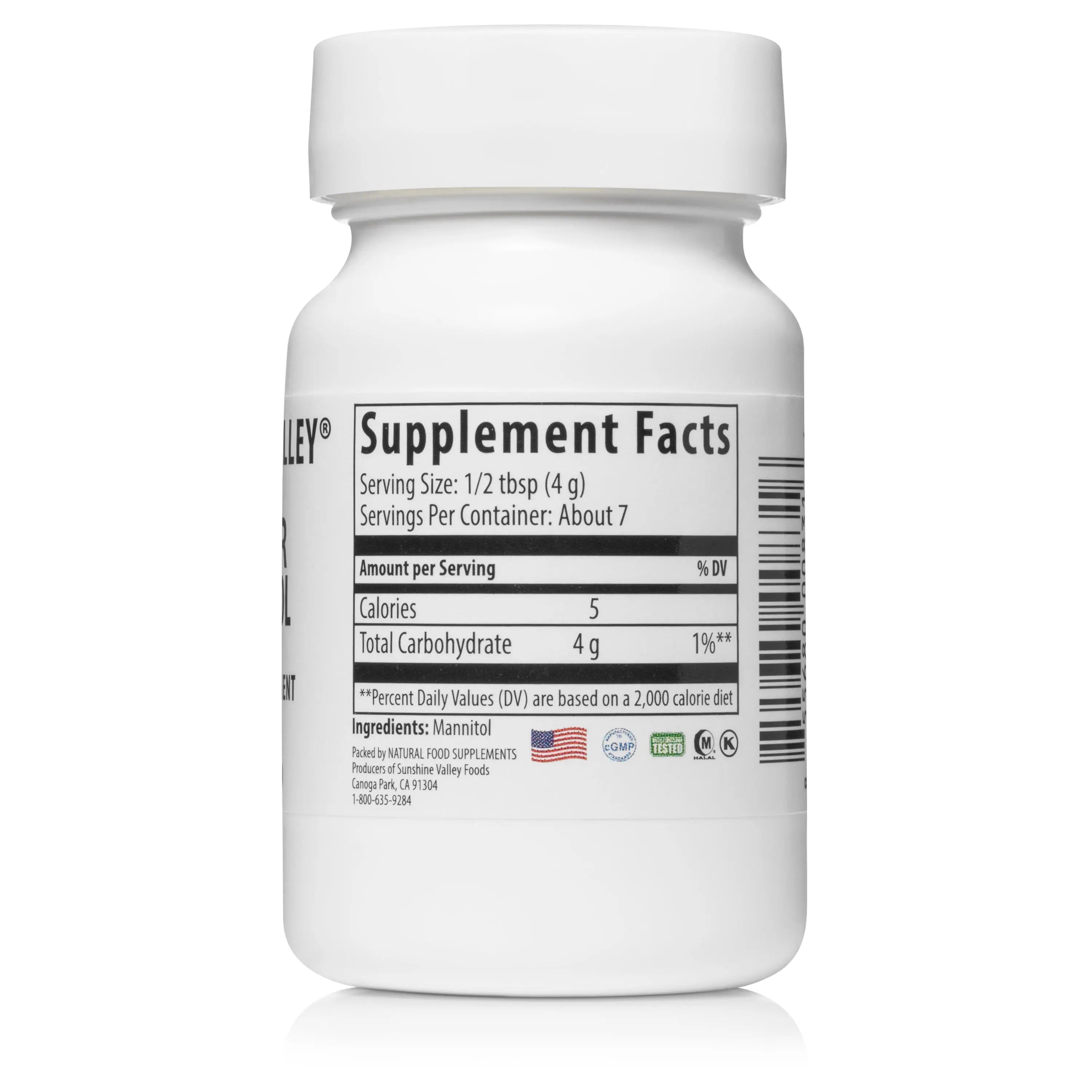 Super Mannitol Powder – Dietary Supplement – 1 oz Sunshine Valley