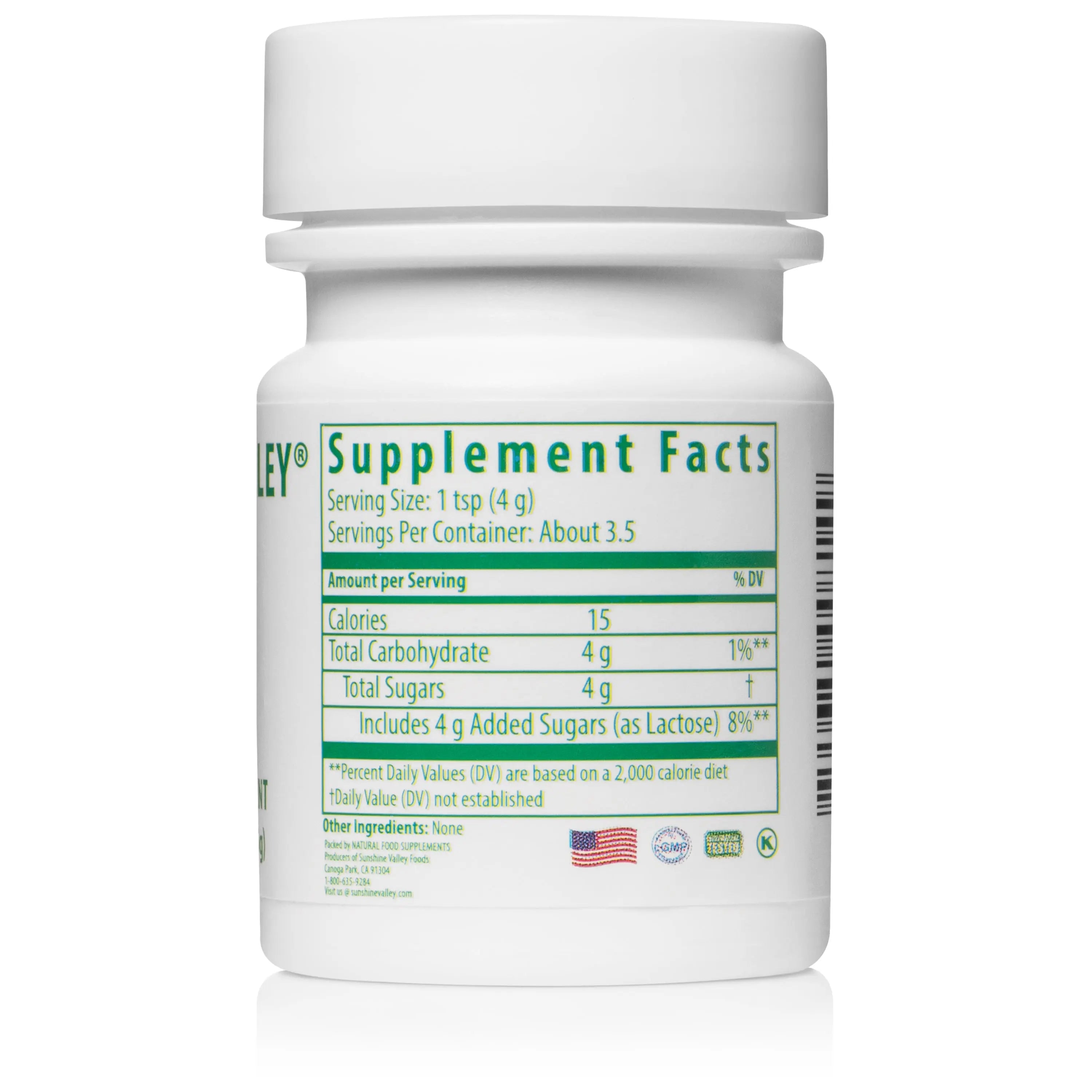 Super Lactose 6270 Dietary Supplement Powder – 1/2 oz Sunshine Valley