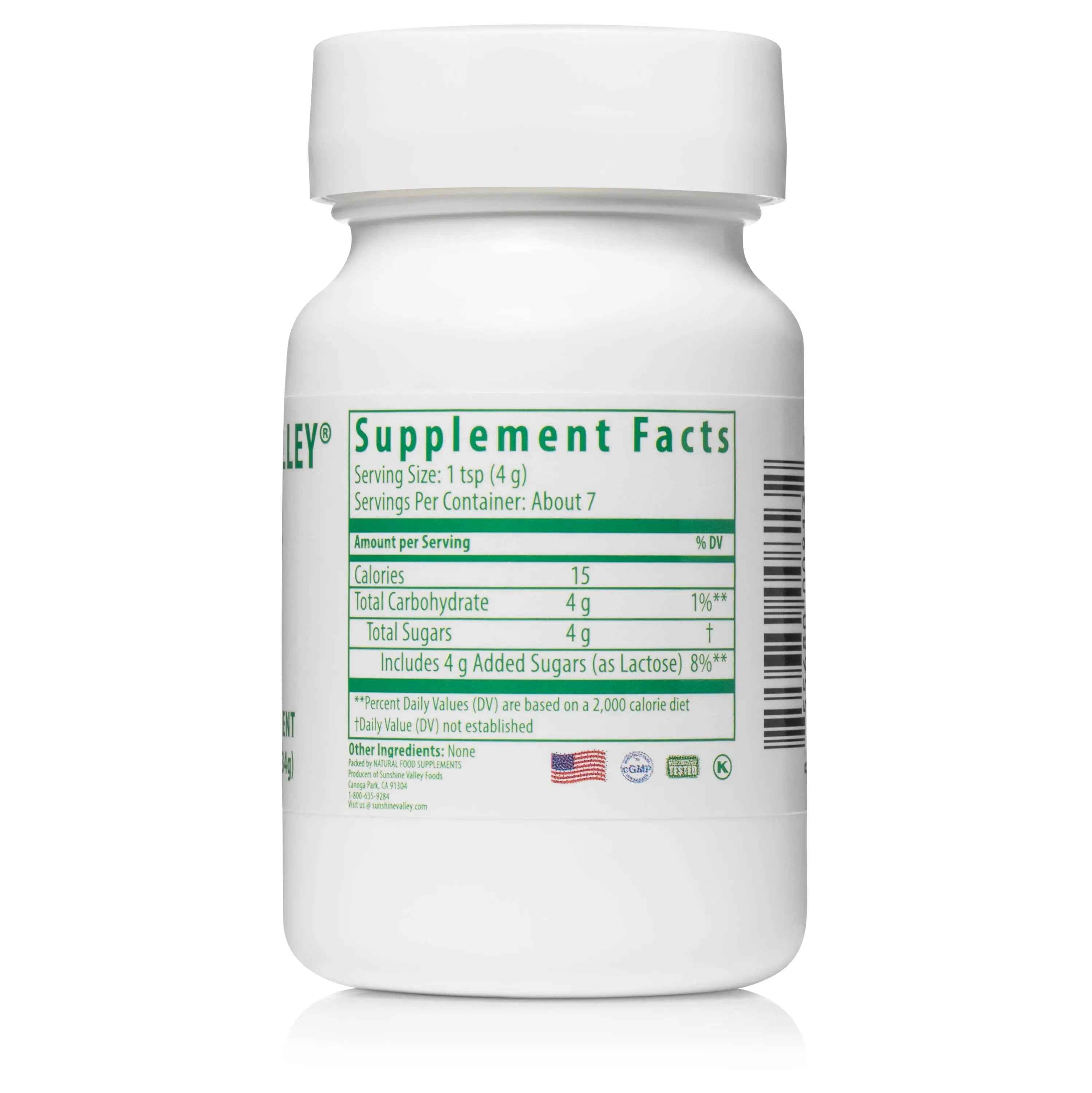 Sunshine Valley® Super Lactose 6270 Dietary Supplement Powder One Ounce