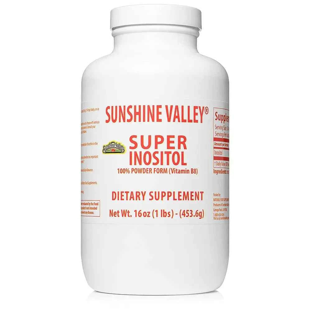 Sunshine Valley® Super Inositol Dietary Supplement Powder Sixteen Ounces