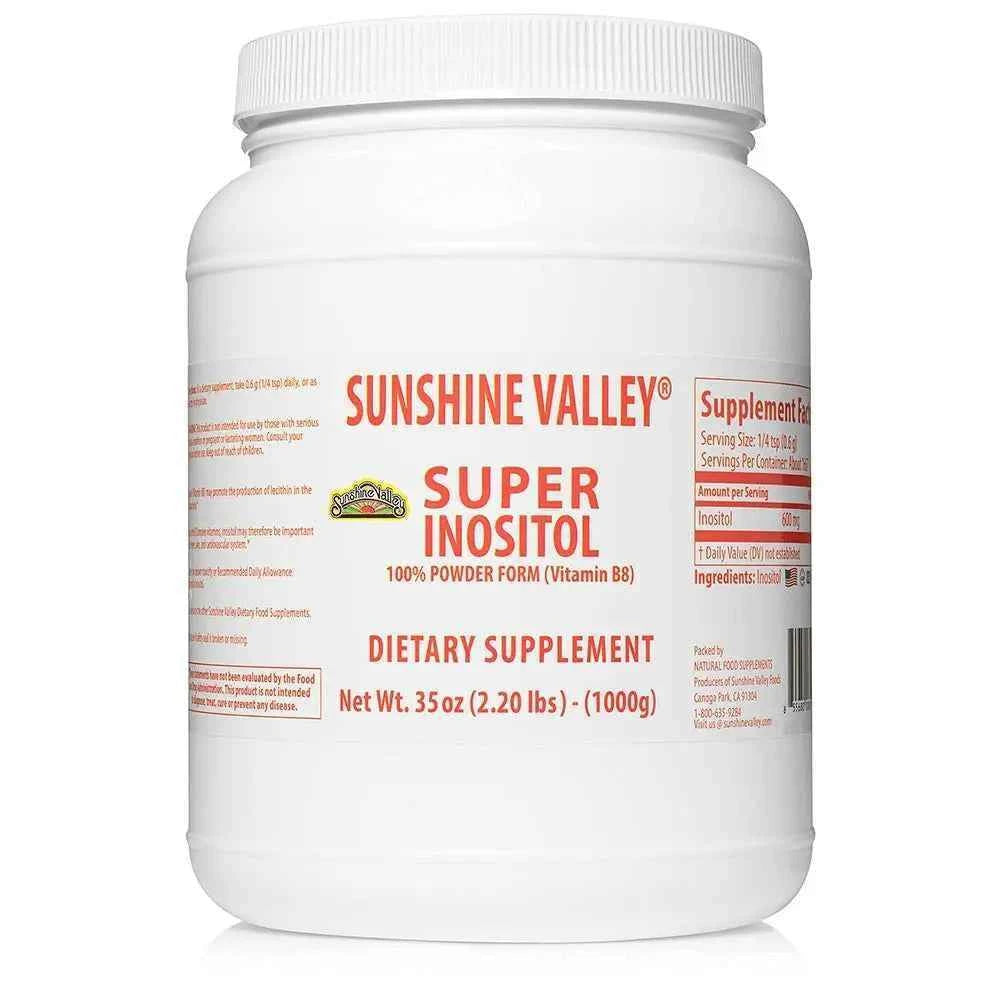 Sunshine Valley® Super Inositol Dietary Supplement Powder Thirty Five Ounces