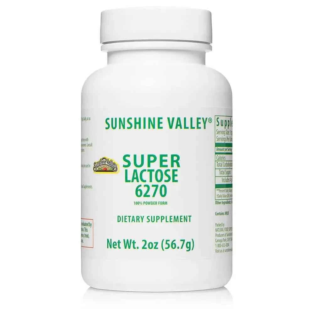 Sunshine Valley® Super Lactose 6270 Dietary Supplement Powder Two Ounces