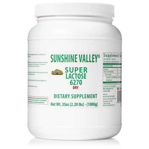 Super Lactose 6270 Dry (FREE FLOW POUR) Powder 35 oz – Dietary Supplement