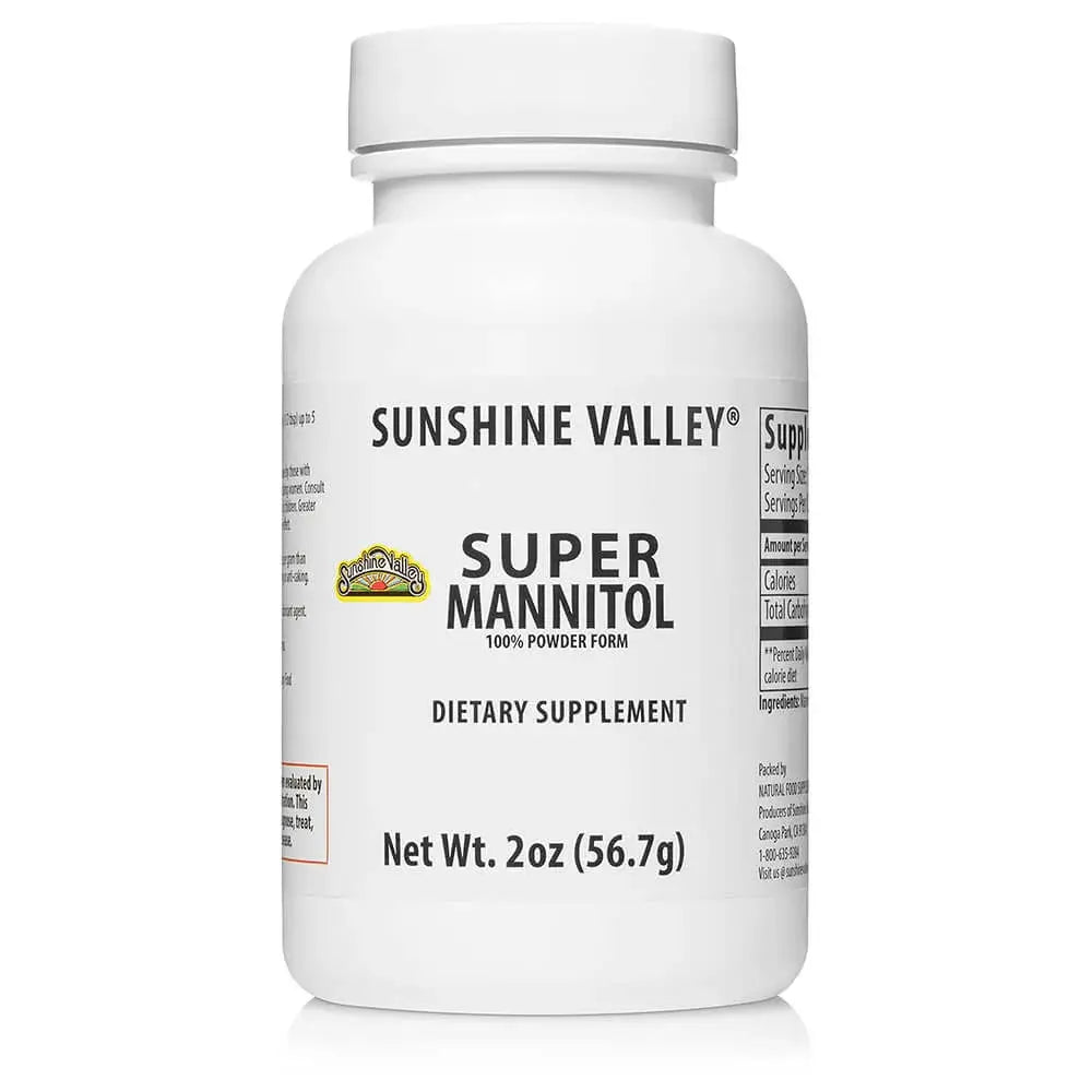 Super Mannitol Powder – Dietary Supplement – 2 oz Sunshine Valley