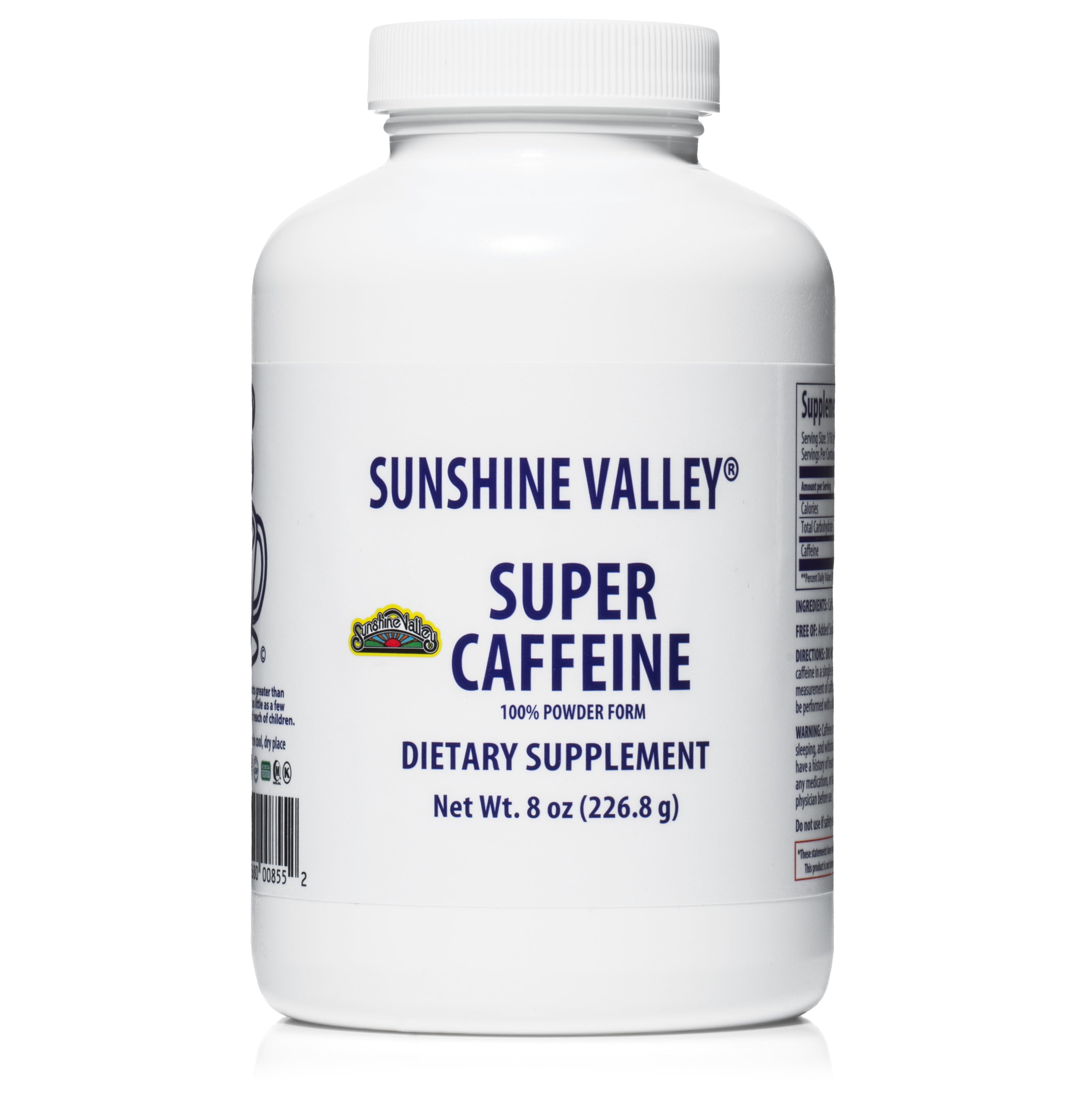 Sunshine Valley® Super Caffeine Dietary Supplement Powder - 8oz - Sunshine Valley®
