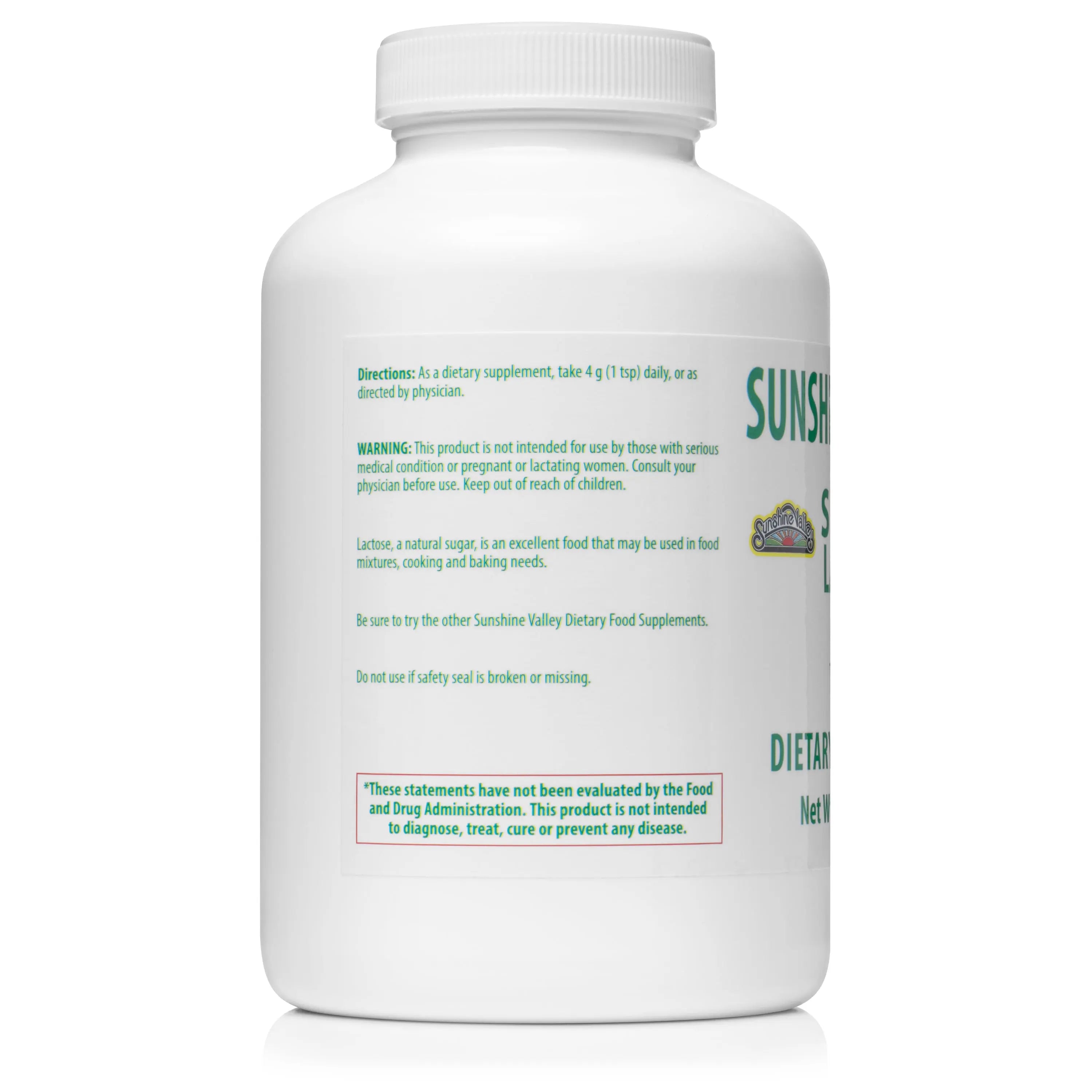 Super Lactose 6270 Dietary Supplement Powder – 8 oz Sunshine Valley