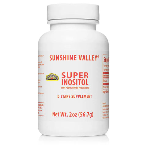 Super Inositol Vitamin B8 Powder (2oz) - Dietary Supplement for Overall Wellness