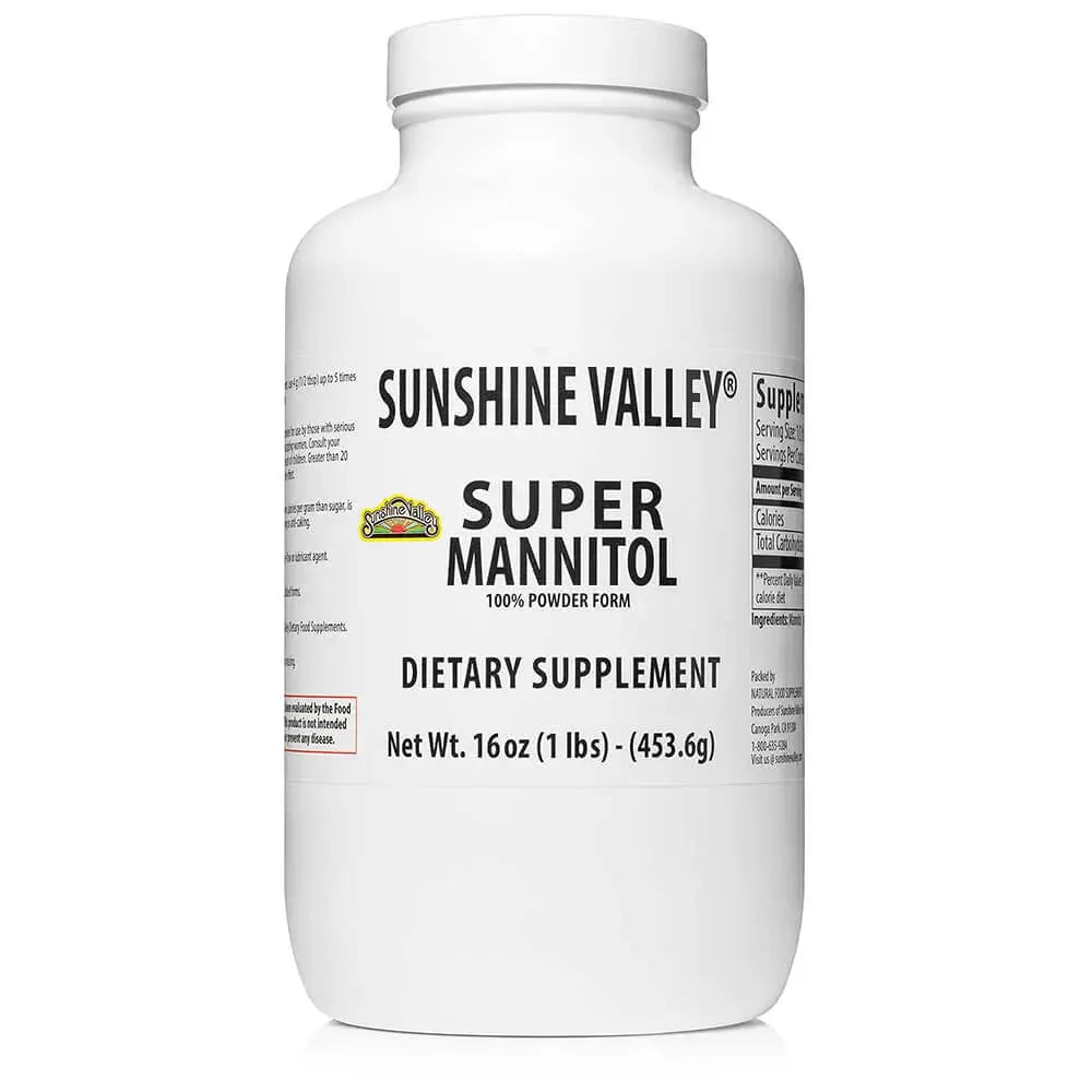 Super Mannitol Powder – Dietary Supplement – 16 oz Sunshine Valley