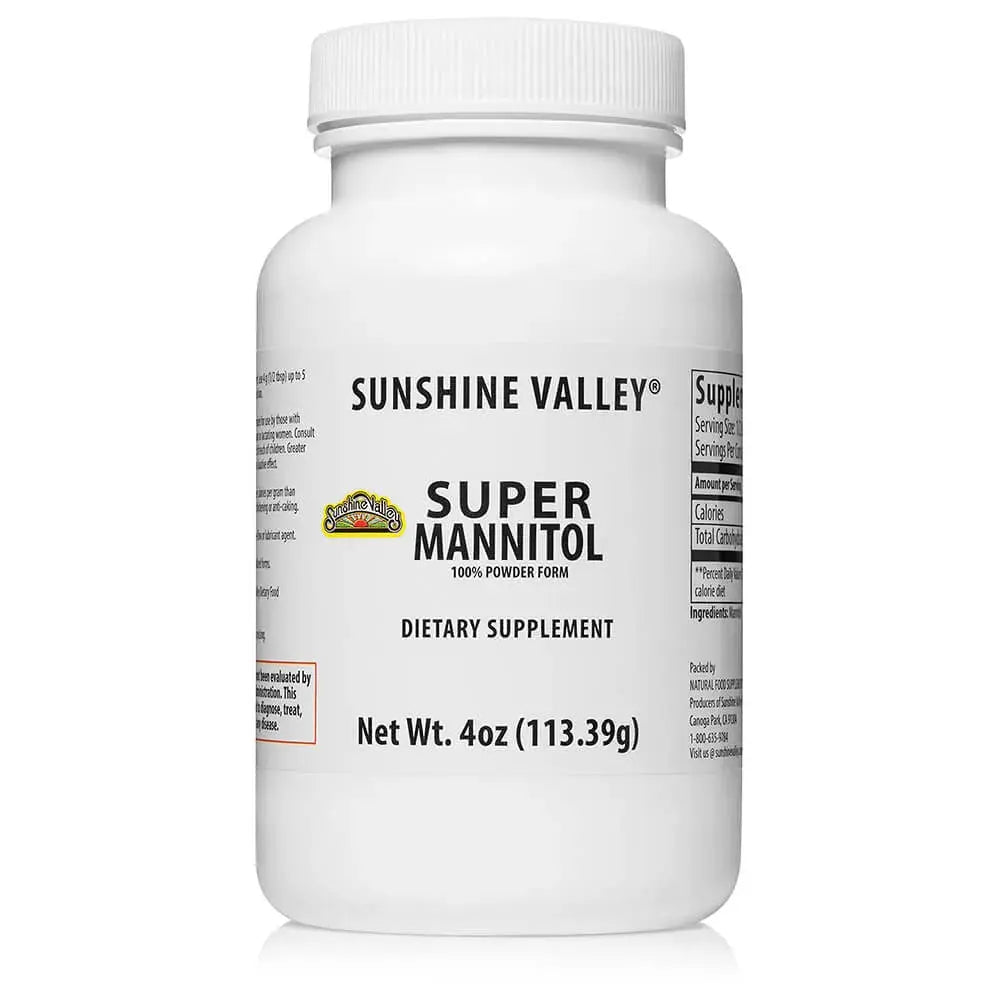 Super Mannitol Powder – Dietary Supplement – 4 oz Sunshine Valley