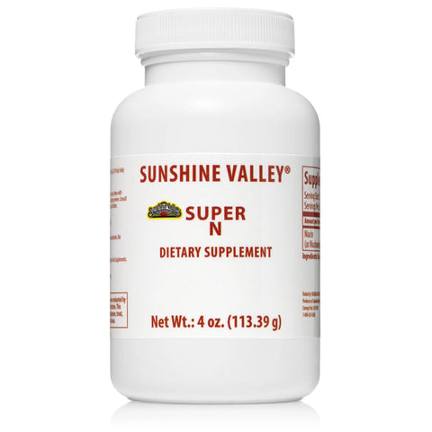 Super N Dietary Supplement Powder – Niacinamide (Vitamin B3) – 4oz